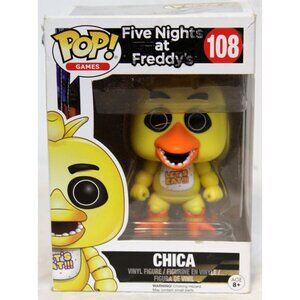 Funko Pop Games FNAF Five Nights at Freddys Chica #108 Box Damage